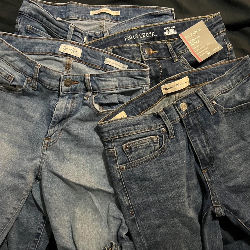 4 Pairs Of Jeans